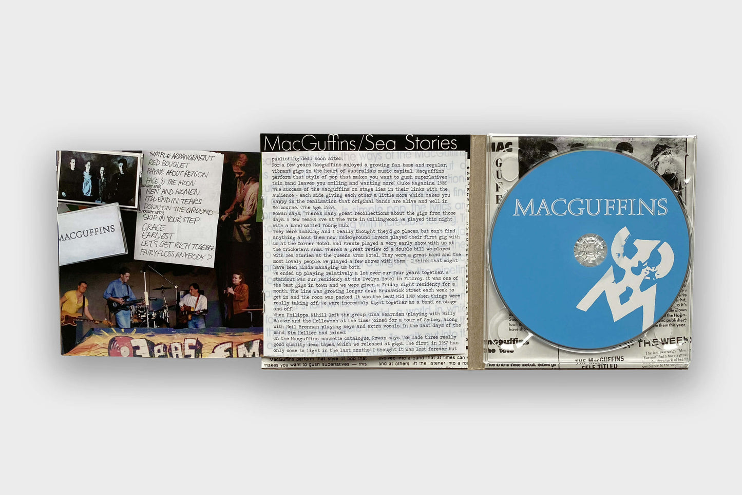 Macguffins - Retrospective - 23 Song CD in Custom Digipak